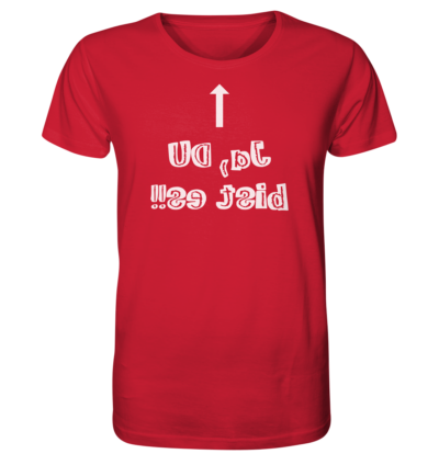 Spiegelgewand - Reiche deinem Spiegelbild die Hand - front organic shirt cb1f34 1116x 70