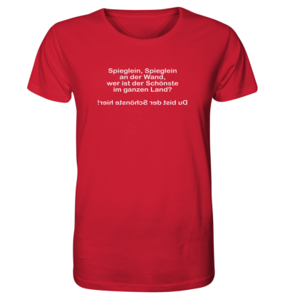 Spiegelgewand - Reiche deinem Spiegelbild die Hand - front organic shirt cb1f34 1116x 72