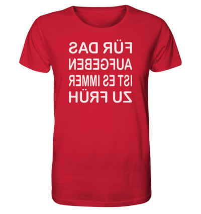 Spiegelgewand - Reiche deinem Spiegelbild die Hand - front organic shirt cb1f34 1116x 79