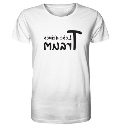 Spiegelgewand - Reiche deinem Spiegelbild die Hand - front organic shirt f8f8f8 1116x 37