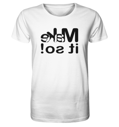 Spiegelgewand - Reiche deinem Spiegelbild die Hand - front organic shirt f8f8f8 1116x 39