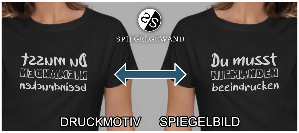 Spiegelgewand Effekt Spiegel Spiegelbild