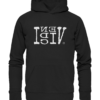 VENI VIDI VICI - Spiegelschrift - Hochwertiger Unisex Bio Hoodie