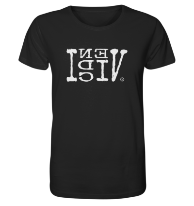 Spiegelgewand - Reiche deinem Spiegelbild die Hand - front organic shirt 272727 1116x 2