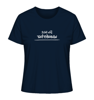 Spiegelgewand - Reiche deinem Spiegelbild die Hand - front ladies organic shirt 0e2035 1116x 19