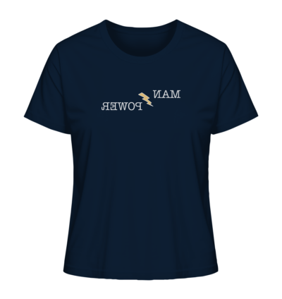 Spiegelgewand - Reiche deinem Spiegelbild die Hand - front ladies organic shirt 0e2035 1116x 21