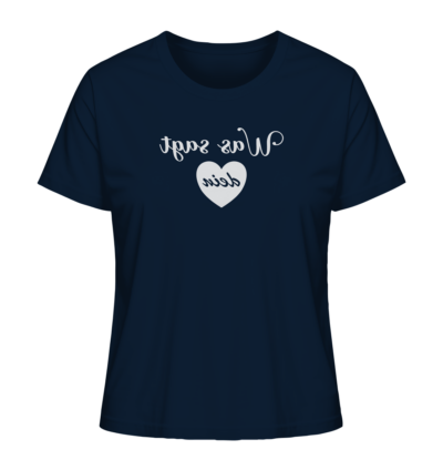 Spiegelgewand - Reiche deinem Spiegelbild die Hand - front ladies organic shirt 0e2035 1116x 28