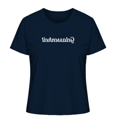 Spiegelgewand - Reiche deinem Spiegelbild die Hand - front ladies organic shirt 0e2035 1116x 5