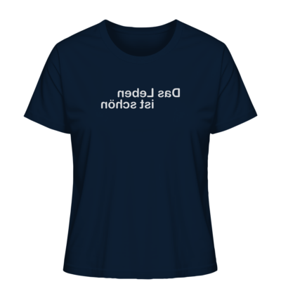 Spiegelgewand - Reiche deinem Spiegelbild die Hand - front ladies organic shirt 0e2035 1116x 63