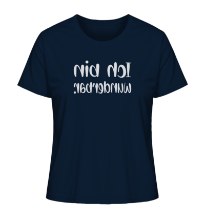 Spiegelgewand - Reiche deinem Spiegelbild die Hand - front ladies organic shirt 0e2035 1116x 7