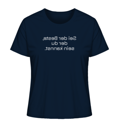 Spiegelgewand - Reiche deinem Spiegelbild die Hand - front ladies organic shirt 0e2035 1116x 9