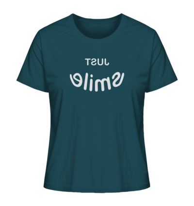 Spiegelgewand - Reiche deinem Spiegelbild die Hand - front ladies organic shirt 204d59 1116x 16