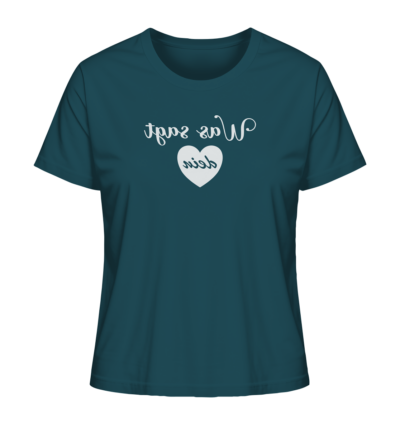 Spiegelgewand - Reiche deinem Spiegelbild die Hand - front ladies organic shirt 204d59 1116x 28