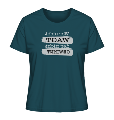 Spiegelgewand - Reiche deinem Spiegelbild die Hand - front ladies organic shirt 204d59 1116x 54