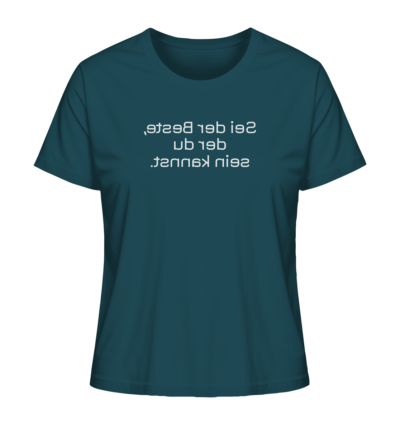 Spiegelgewand - Reiche deinem Spiegelbild die Hand - front ladies organic shirt 204d59 1116x 9