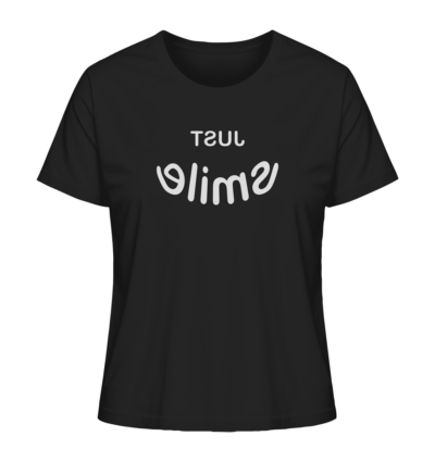 Spiegelgewand - Reiche deinem Spiegelbild die Hand - front ladies organic shirt 272727 1116x 16