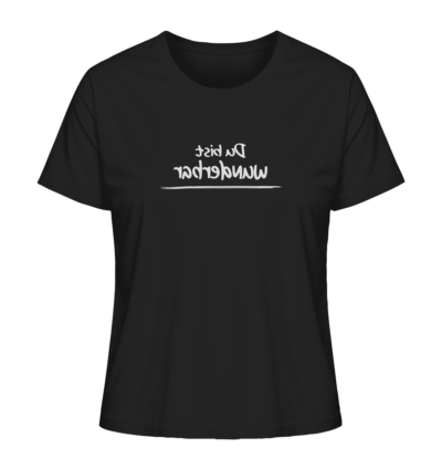 Spiegelgewand - Reiche deinem Spiegelbild die Hand - front ladies organic shirt 272727 1116x 19