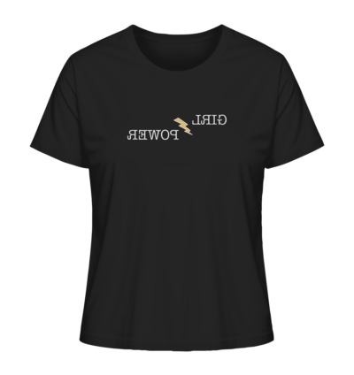 Spiegelgewand - Reiche deinem Spiegelbild die Hand - front ladies organic shirt 272727 1116x 20