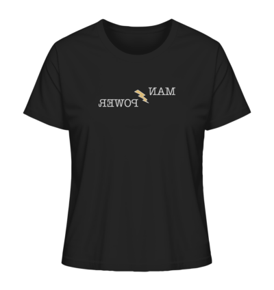 Spiegelgewand - Reiche deinem Spiegelbild die Hand - front ladies organic shirt 272727 1116x 21