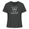 Ich bin eine Königin - Spiegelschrift - Damen Bio T-Shirt