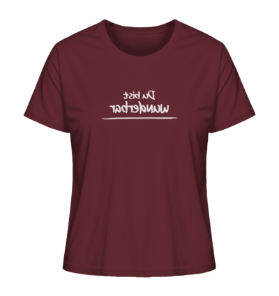 Spiegelgewand - Reiche deinem Spiegelbild die Hand - front ladies organic shirt 672b34 1116x 19