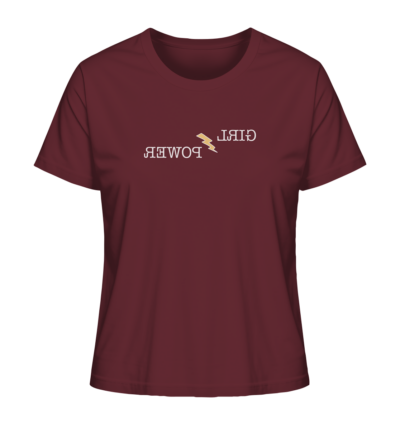 Spiegelgewand - Reiche deinem Spiegelbild die Hand - front ladies organic shirt 672b34 1116x 20