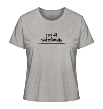 Spiegelgewand - Reiche deinem Spiegelbild die Hand - front ladies organic shirt c2c1c0 1116x 19