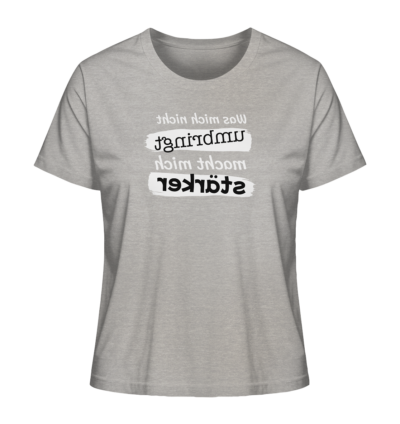 Spiegelgewand - Reiche deinem Spiegelbild die Hand - front ladies organic shirt c2c1c0 1116x 26