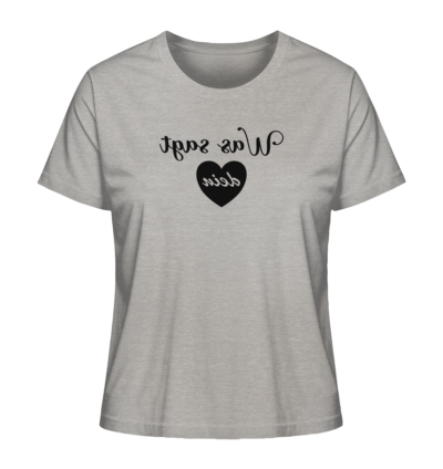 Spiegelgewand - Reiche deinem Spiegelbild die Hand - front ladies organic shirt c2c1c0 1116x 28