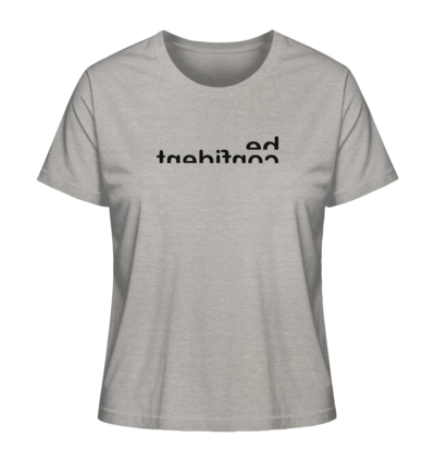 Spiegelgewand - Reiche deinem Spiegelbild die Hand - front ladies organic shirt c2c1c0 1116x 34