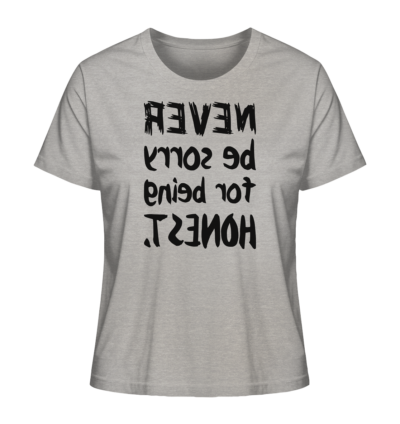 Spiegelgewand - Reiche deinem Spiegelbild die Hand - front ladies organic shirt c2c1c0 1116x 42