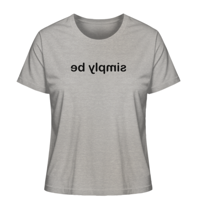 Spiegelgewand - Reiche deinem Spiegelbild die Hand - front ladies organic shirt c2c1c0 1116x 49