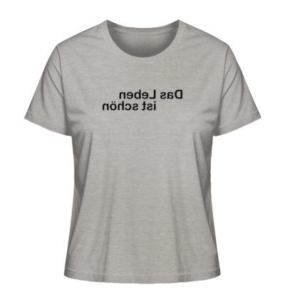 Spiegelgewand - Reiche deinem Spiegelbild die Hand - front ladies organic shirt c2c1c0 1116x 63