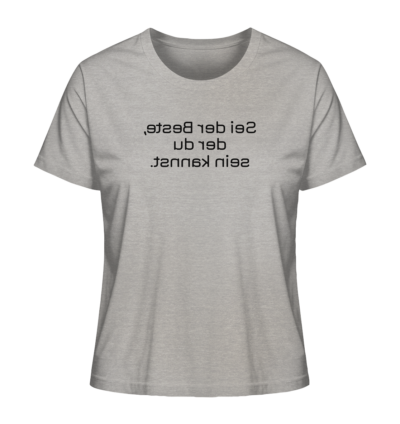 Spiegelgewand - Reiche deinem Spiegelbild die Hand - front ladies organic shirt c2c1c0 1116x 9