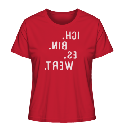 Spiegelgewand - Reiche deinem Spiegelbild die Hand - front ladies organic shirt cb1f34 1116x 12