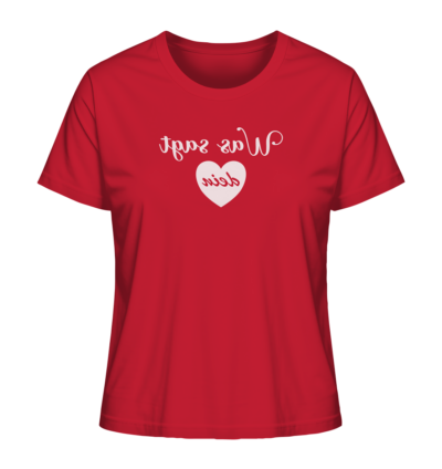 Spiegelgewand - Reiche deinem Spiegelbild die Hand - front ladies organic shirt cb1f34 1116x 28