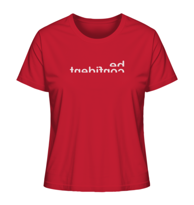 Spiegelgewand - Reiche deinem Spiegelbild die Hand - front ladies organic shirt cb1f34 1116x 34