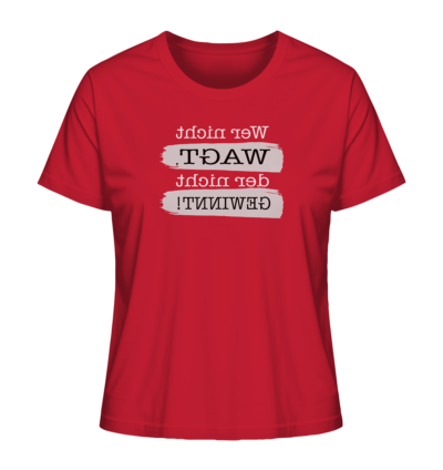 Spiegelgewand - Reiche deinem Spiegelbild die Hand - front ladies organic shirt cb1f34 1116x 54