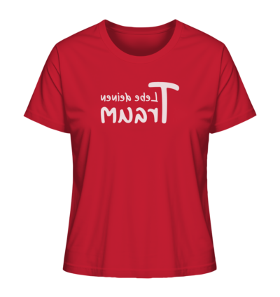 Spiegelgewand - Reiche deinem Spiegelbild die Hand - front ladies organic shirt cb1f34 1116x 55