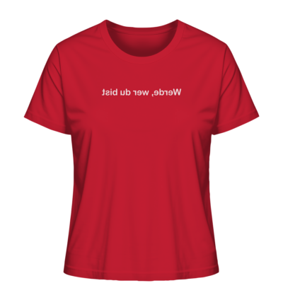 Spiegelgewand - Reiche deinem Spiegelbild die Hand - front ladies organic shirt cb1f34 1116x 70