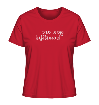 Spiegelgewand - Reiche deinem Spiegelbild die Hand - front ladies organic shirt cb1f34 1116x 85