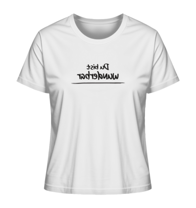 Spiegelgewand - Reiche deinem Spiegelbild die Hand - front ladies organic shirt f8f8f8 1116x 19